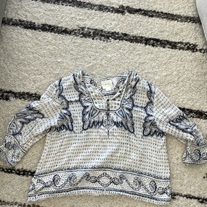 Maeve Anthropologie blouse size xs